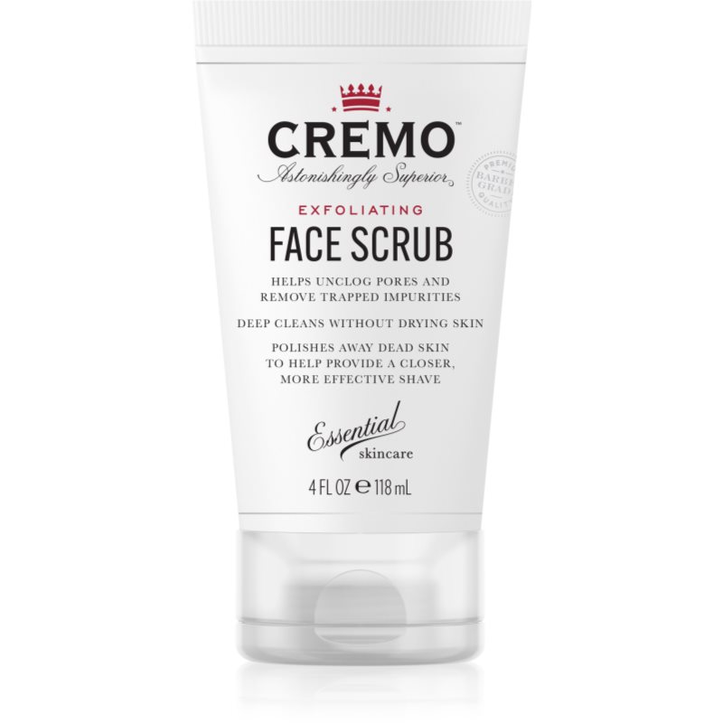 Cremo Exfoliating Face Scrub tisztító peeling 118 ml-Ár