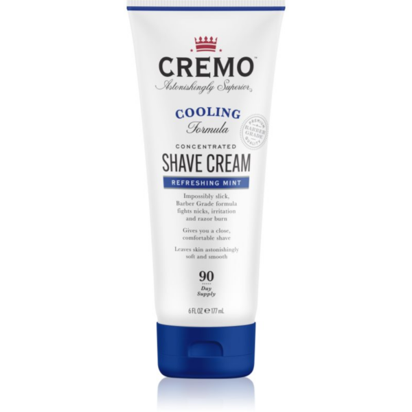 Cremo Refreshing Mint Cooling Shave Cream Borotvakrém tubusban uraknak 177 ml-Ár