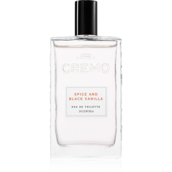 Cremo Spice & Black Vanilla Spray Cologne Eau de Cologne uraknak 100 ml