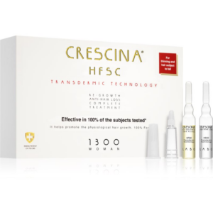Crescina Transdermic 1300 Re-Growth and Anti-Hair Loss hajnövekedés és hajhullás elleni ápolás hölgyeknek 10x3.5 ml-Ár