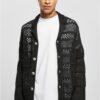 Crochet Cardigan Black