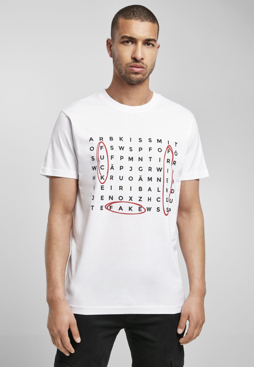 Crossword T-shirt white