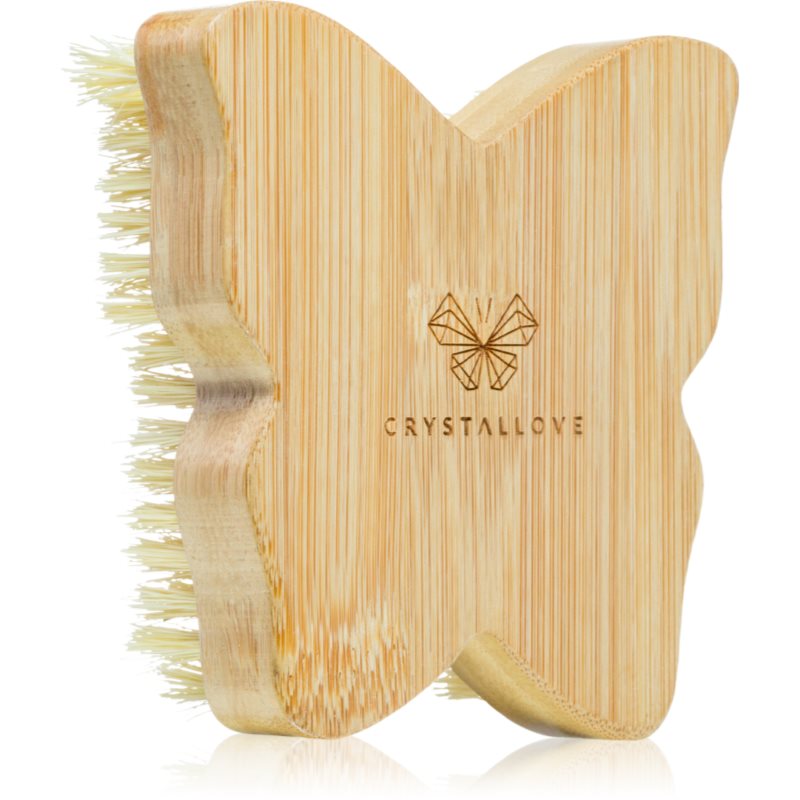 Crystallove Bamboo Butterfly Agave Body Brush masszázs kefe testre 1 db-Ár