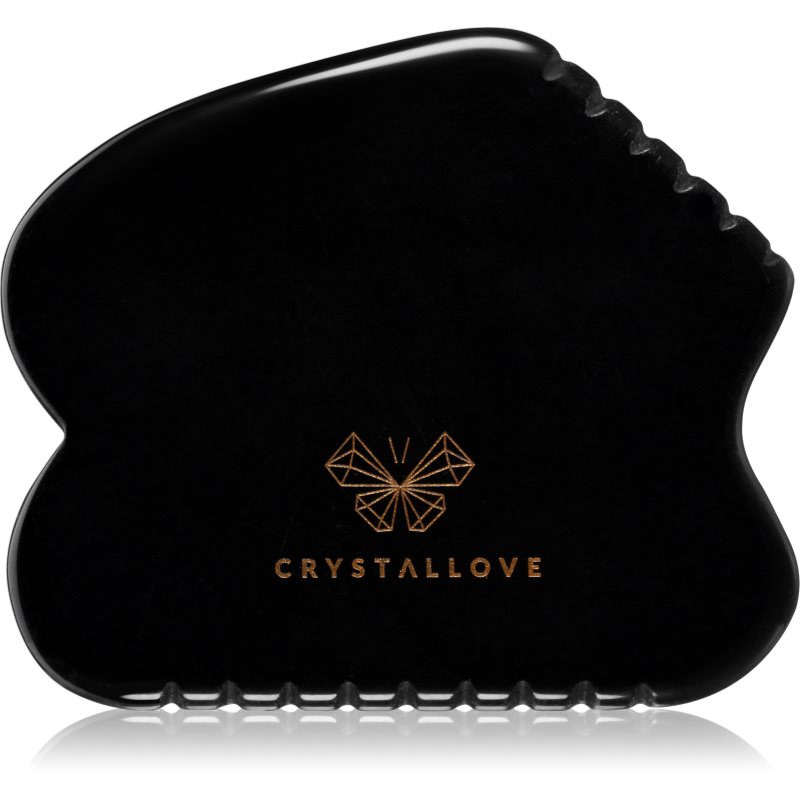 Crystallove Black Obsidian Contour Gua Sha masszázs szegédeszköz 1 db-Ár