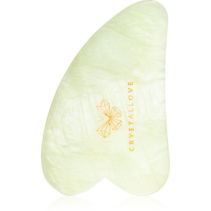 Crystallove Jade Gua Sha masszázs szegédeszköz 1 db-Eredeti