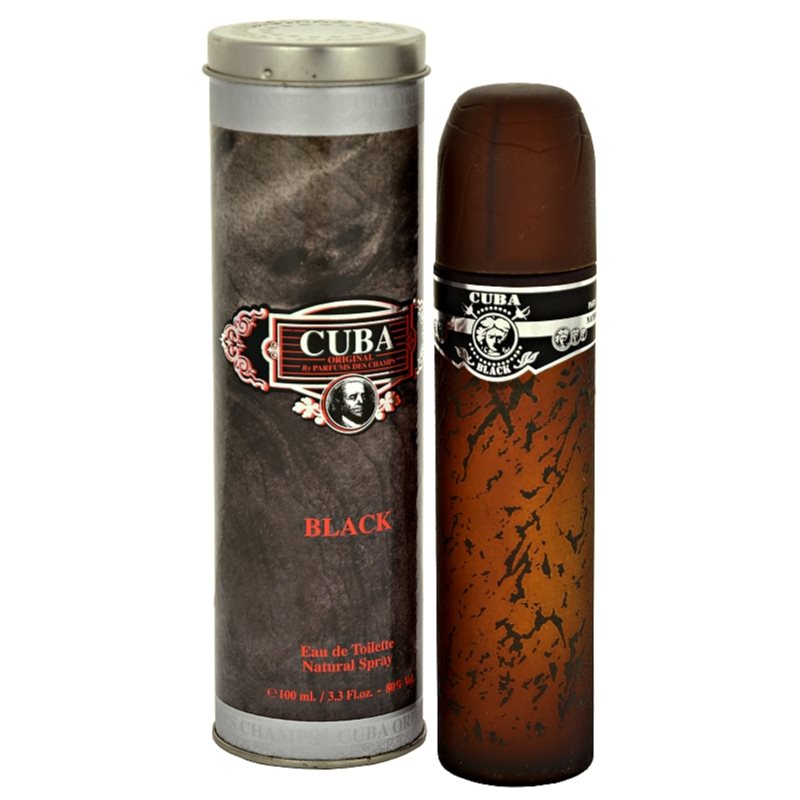 Cuba Black Eau de Toilette uraknak 100 ml-Eredeti
