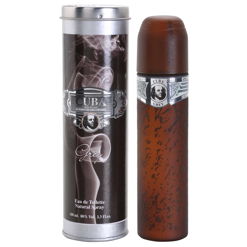 Cuba Grey Eau de Toilette uraknak 100 ml-Eredeti
