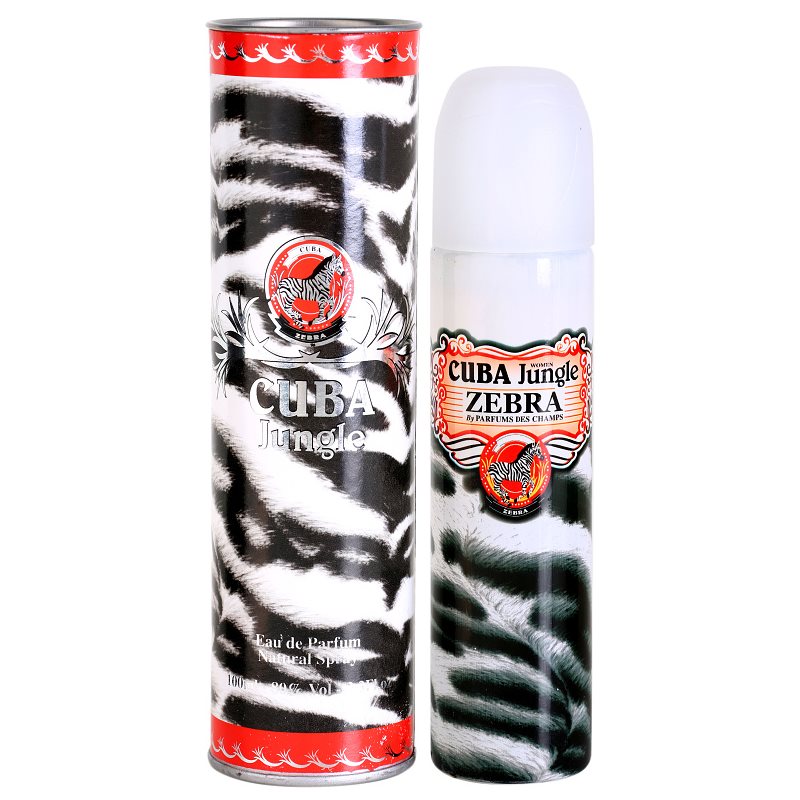 Cuba Jungle Zebra Eau de Parfum hölgyeknek 100 ml-Eredeti