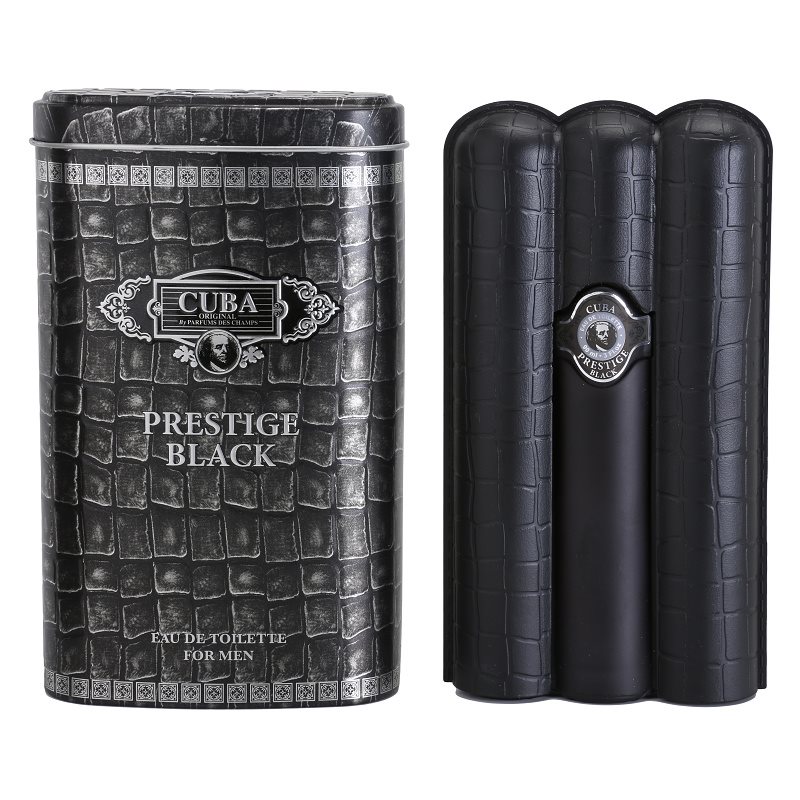 Cuba Prestige Black Eau de Toilette uraknak 90 ml-Eredeti