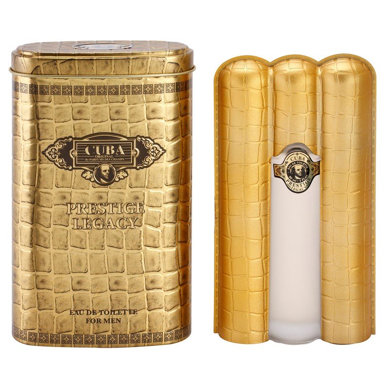 Cuba Prestige Legacy Eau de Toilette uraknak 90 ml-Eredeti