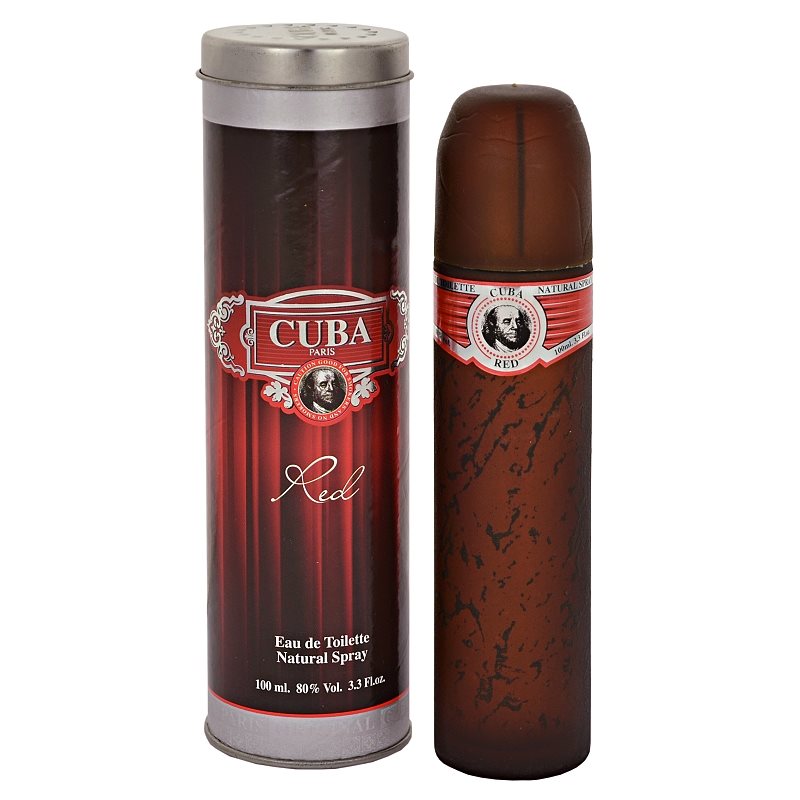 Cuba Red Eau de Toilette uraknak 100 ml-Eredeti