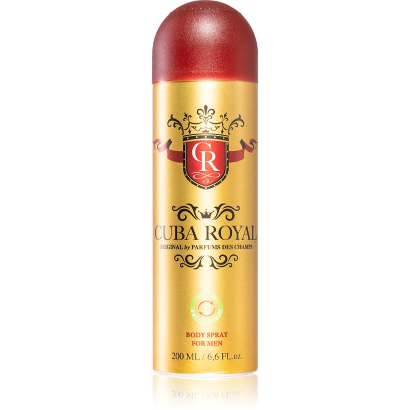 Cuba Royal spray dezodor uraknak 200 ml-Ár