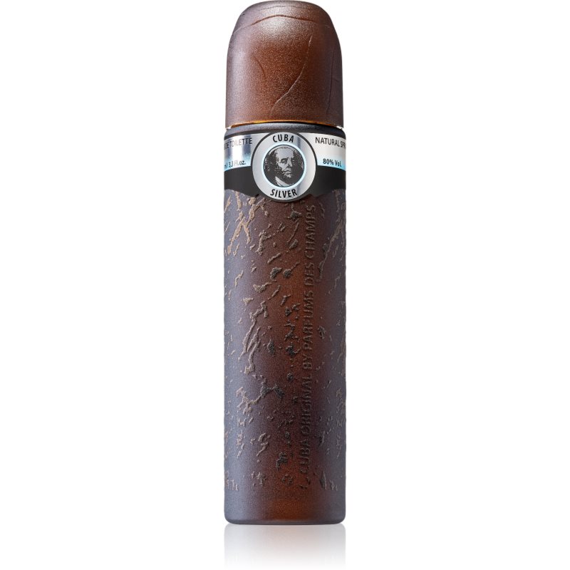Cuba Silver Eau de Toilette uraknak 100 ml-Ár