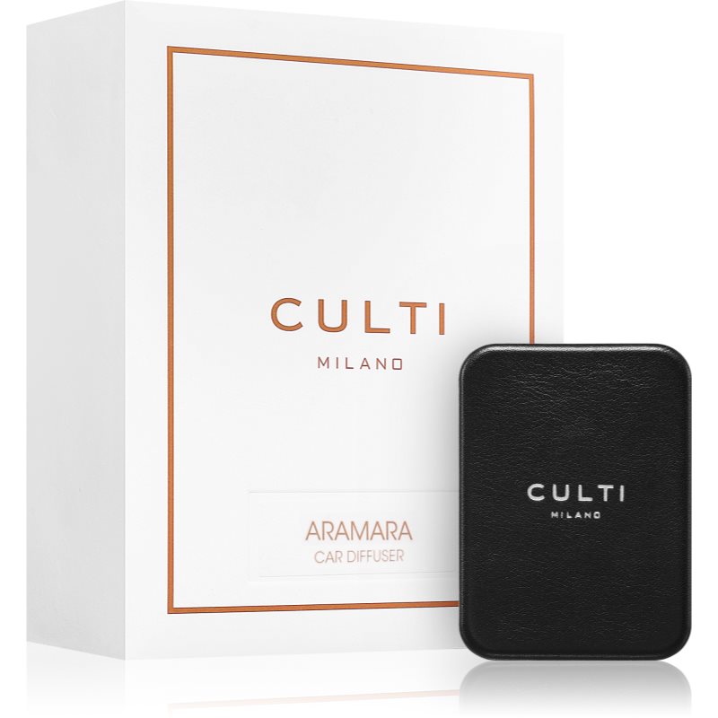 Culti Car Diffuser Black Aramara illat autóba + utántöltő 73x53 cm