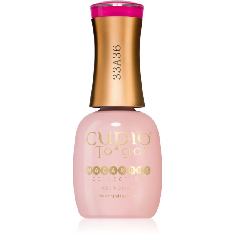 Cupio To Go! Macarons gél körömlakk UV / LED-es lámpákhoz árnyalat Berry Punch 15 ml-Ár