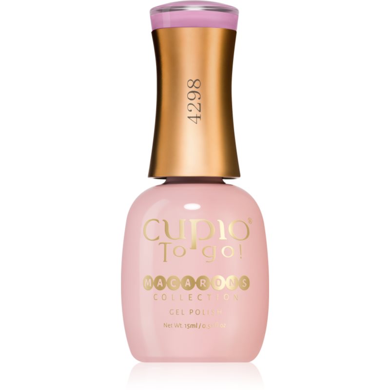 Cupio To Go! Macarons gél körömlakk UV / LED-es lámpákhoz árnyalat Bubble Gum 15 ml