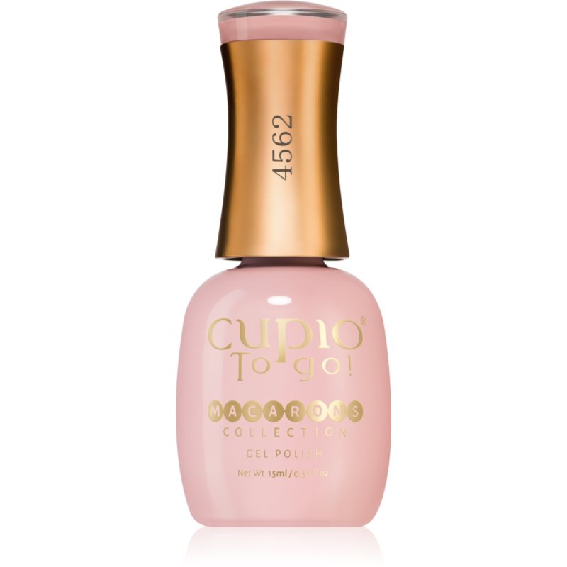 Cupio To Go! Macarons gél körömlakk UV / LED-es lámpákhoz árnyalat Honey Ginger 15 ml