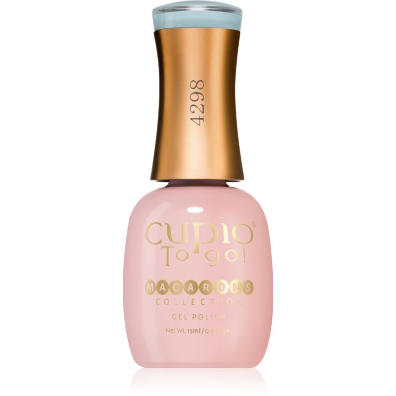 Cupio To Go! Macarons gél körömlakk UV / LED-es lámpákhoz árnyalat Mint Chocolate 15 ml