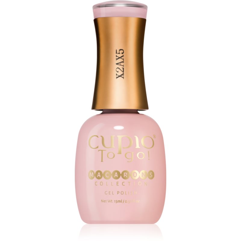 Cupio To Go! Macarons gél körömlakk UV / LED-es lámpákhoz árnyalat Pink Sparkling Wine 15 ml-Ár