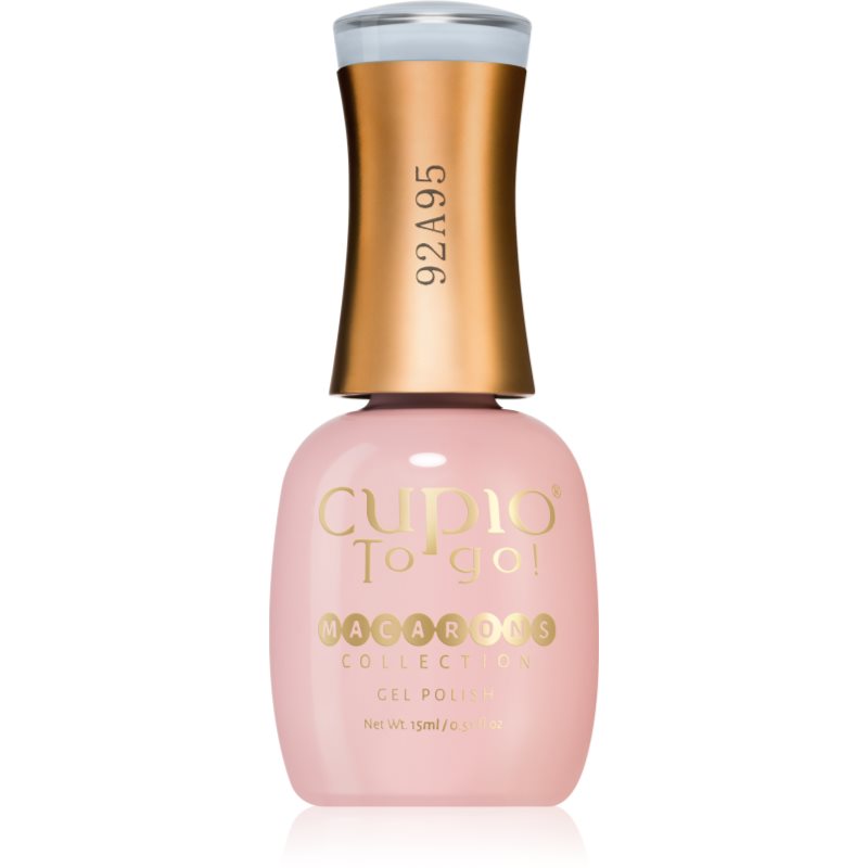 Cupio To Go! Macarons gél körömlakk UV / LED-es lámpákhoz árnyalat Toasted Coconut 15 ml-Ár