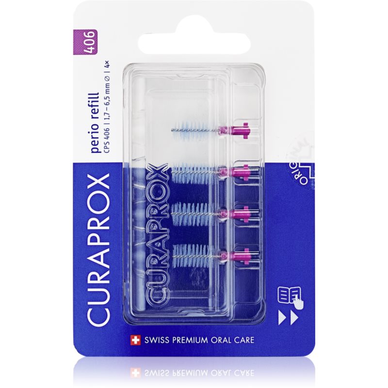 Curaprox CPS 406 Perio fogköztisztító kefék 4 db