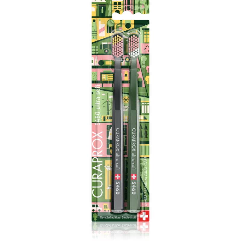 Curaprox Limited Edition Recycled edition fogkefék 5460 Ultra Soft 2 db-ár