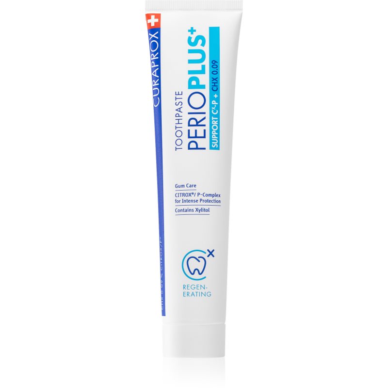 Curaprox Perio Plus+ Support 0.09 CHX fogkrém fogínyvérzés és fogágybetegség ellen 75 ml-Ár