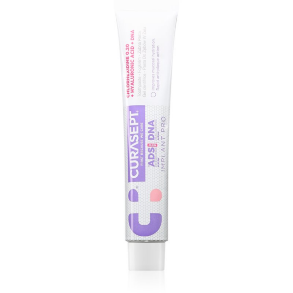 Curasept ADS DNA Implant Pro géles fogkrém regeneráló hatással 75 ml-ár
