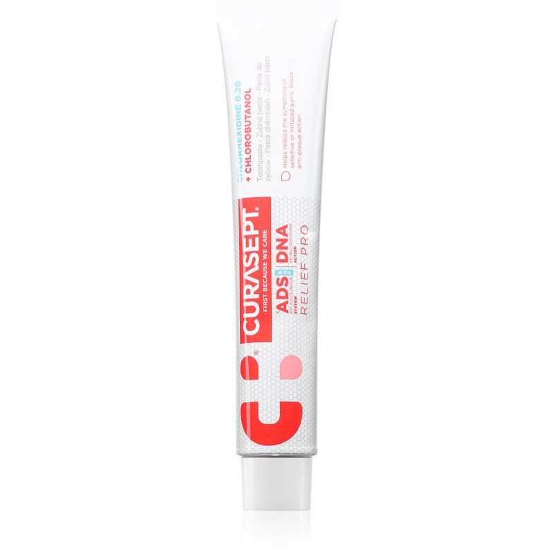 Curasept ADS DNA Relief Pro géles fogkrém az érzékeny ínyre 75 ml-ár