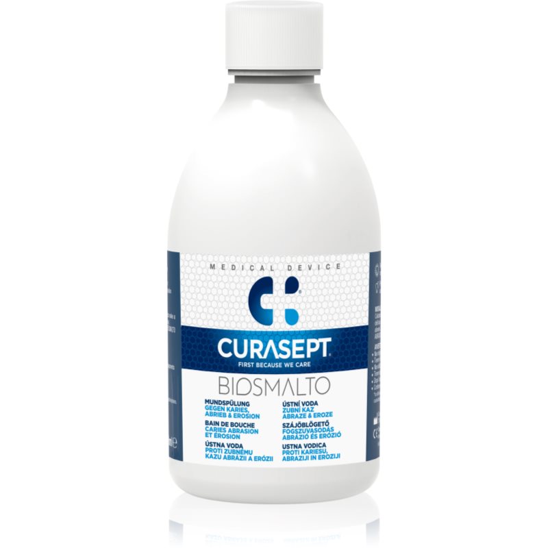 Curasept Biosmalto Caries Abrasion & Erosion szájvíz a fogzománc megújítására és megerősítésére 300 ml-Ár