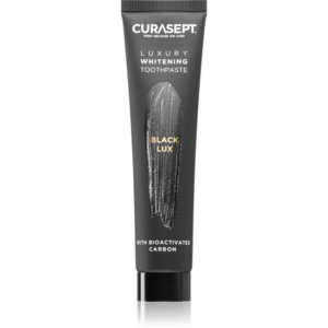 Curasept Black Lux fekete fogfehérítő fogkrém fehérítő hatással 75 ml-Ár