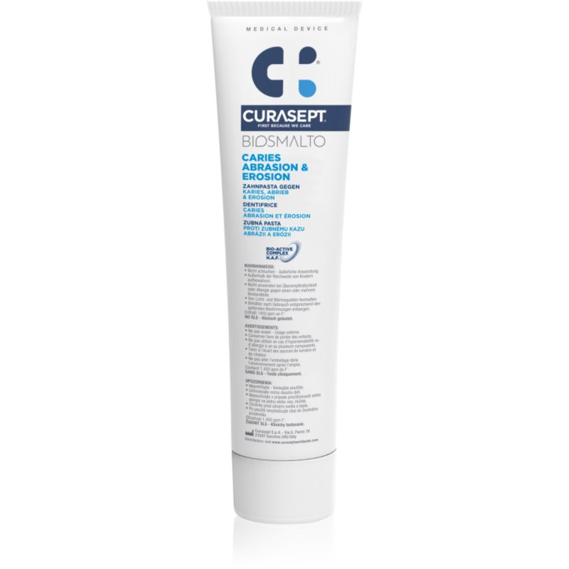 Curasept Caries Abrasion & Erosion fogkrém  fogszuvasodás ellen 75 ml-Ár