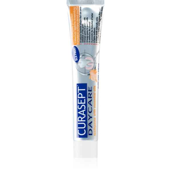 Curasept Daycare Citrus paszta a fogak teljes védelméért 75 ml-ár