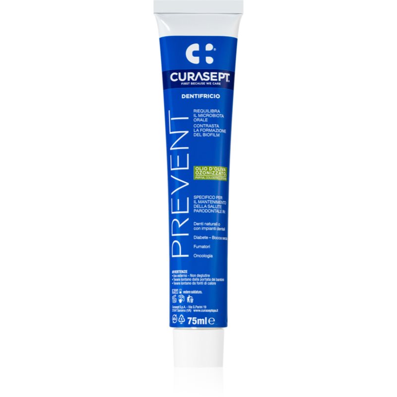 Curasept Prevent fogkrém 75 ml-Ár