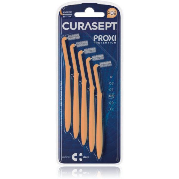 Curasept Proxi Angle P08 fogköztisztító kefék 5 db-ár