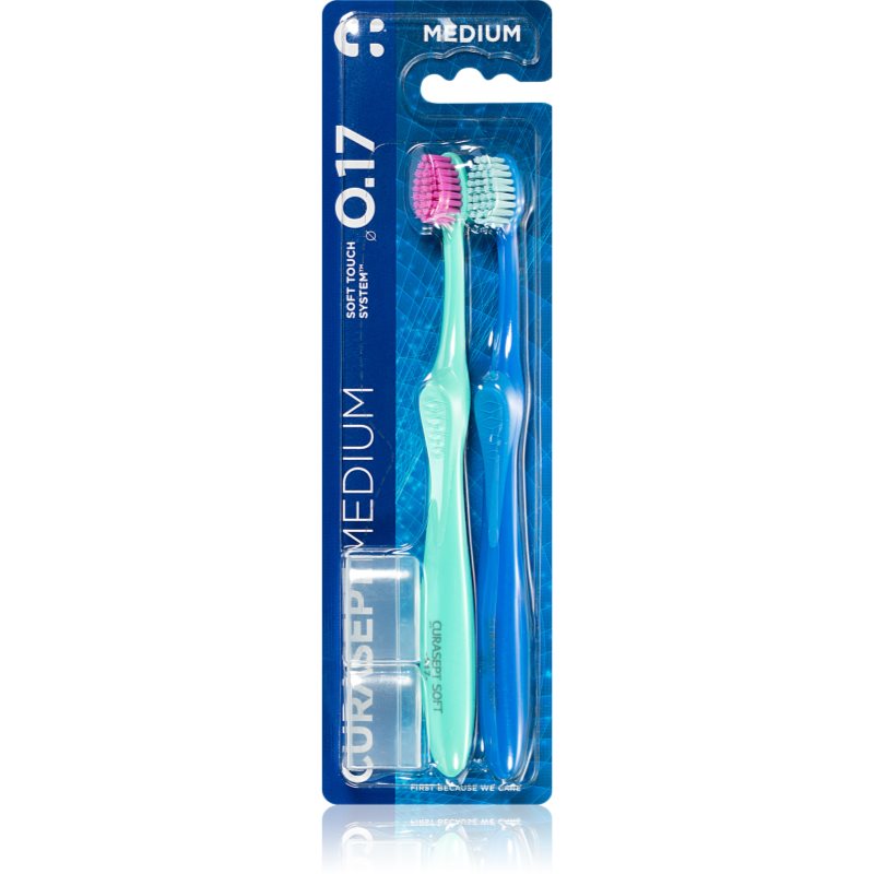 Curasept Softline 0.17 Medium 2pack fogkefe 2 db-Ár