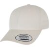 Curved Classic Snapback Cap - Beige