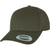 Curved Classic Snapback Cap - Khaki