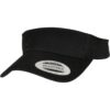 Curved visor cap black
