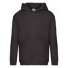 Czarna bluza dziecięca Hooded Sweat Fruit of the Loom
