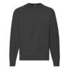 Czarna bluza męska Raglan Sweat Fruit of the Loom