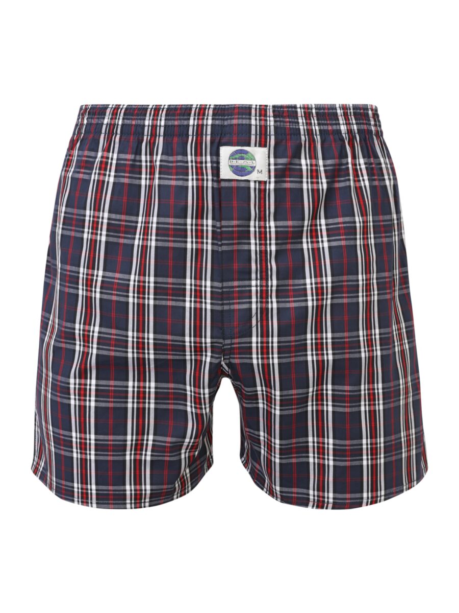 D.E.A.L International Boxeralsók 'Check'  kék / piros / fehér-hu