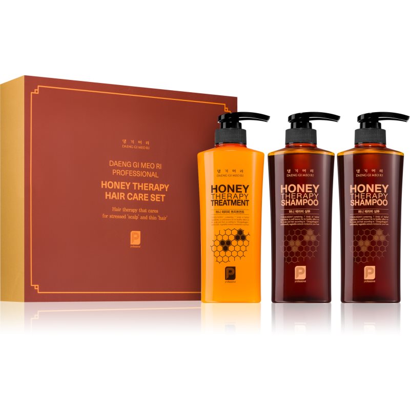 DAENG GI MEO RI Honey Therapy Professional Hair Care Set ajándékszett a táplálásért és hidratálásért-Ár