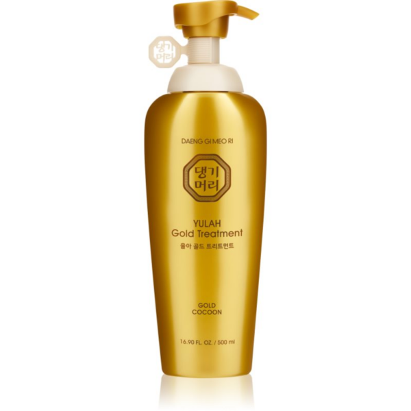 DAENG GI MEO RI Yula Gold Treatment megújító kondicionáló az erős és fénylő hajért 500 ml-ár