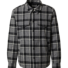 DAN FOX APPAREL Átmeneti dzseki 'Carlos'  szürke / fekete / fehér-Hungary