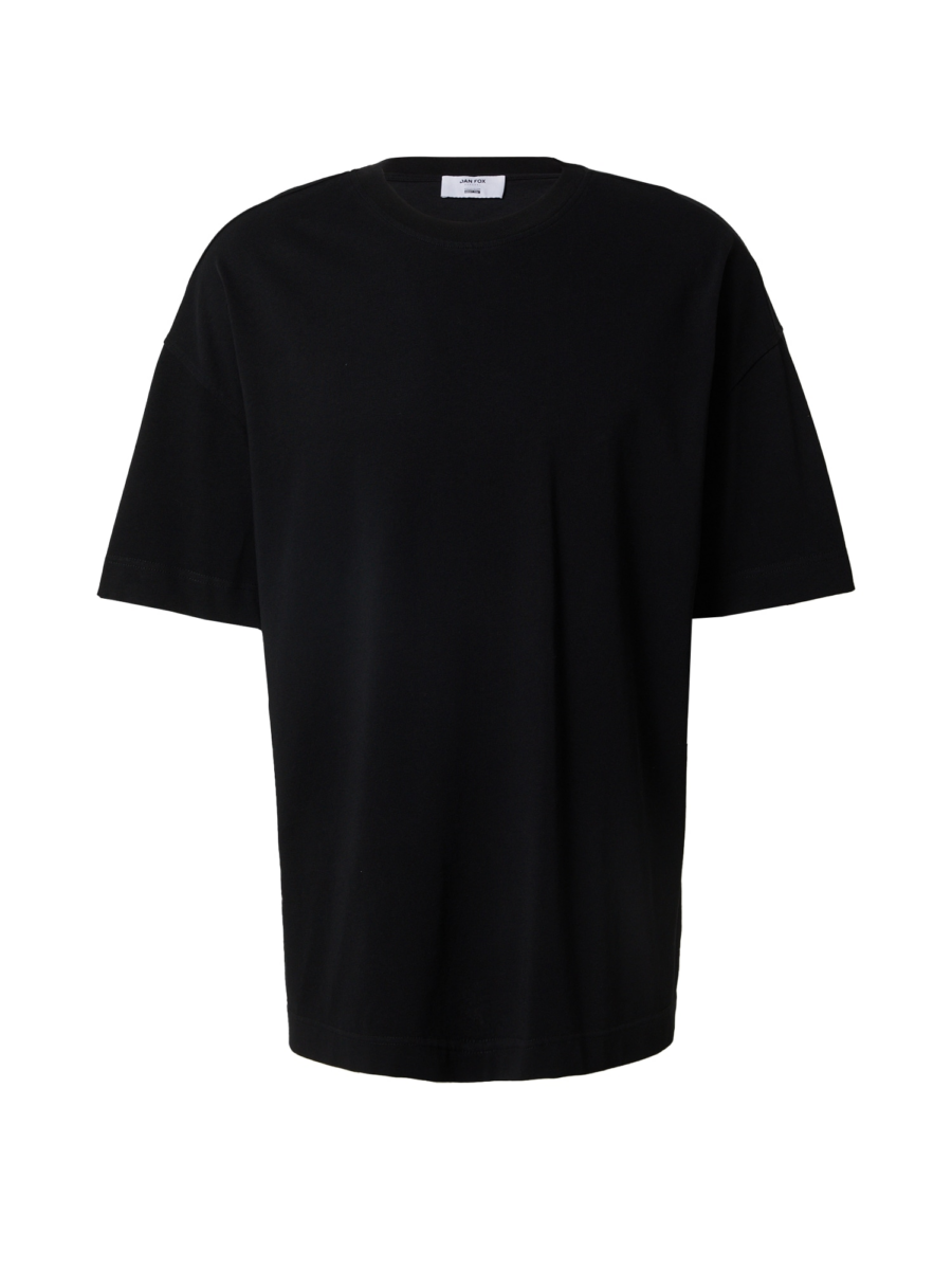 DAN FOX APPAREL Póló 'Erik'  fekete-Hungary