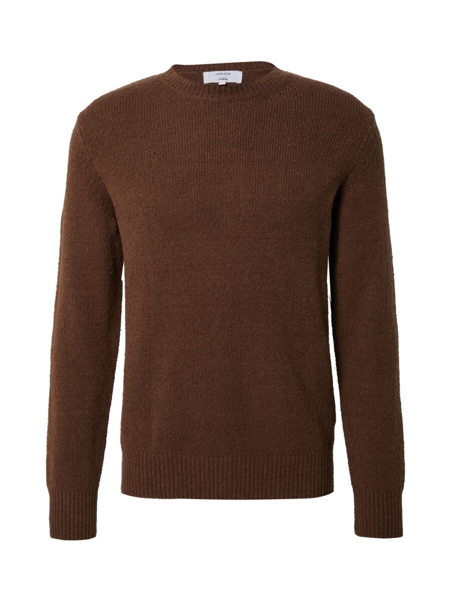 DAN FOX APPAREL Pulóver 'Laurenz'  barna-hu
