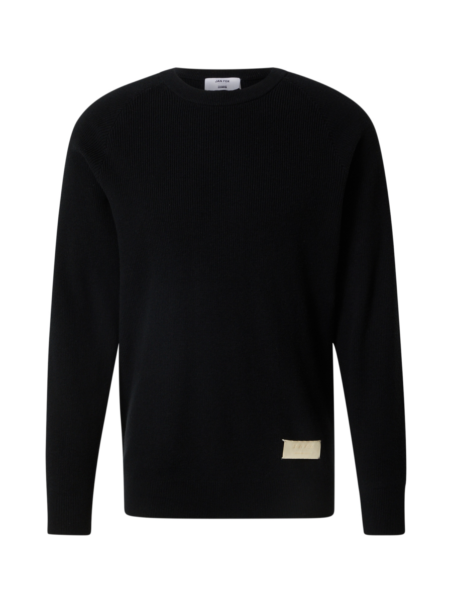 DAN FOX APPAREL Pulóver  krém / fekete-Hungary