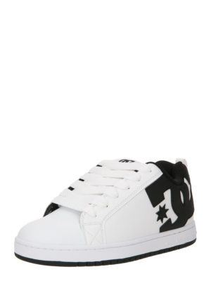 DC Shoes Rövid szárú sportcipők 'Court Graffik'  fekete / fehér-Ár