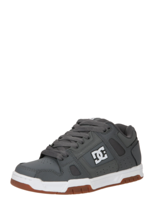 DC Shoes Rövid szárú sportcipők 'STAG'  szürke / fehér-Ár